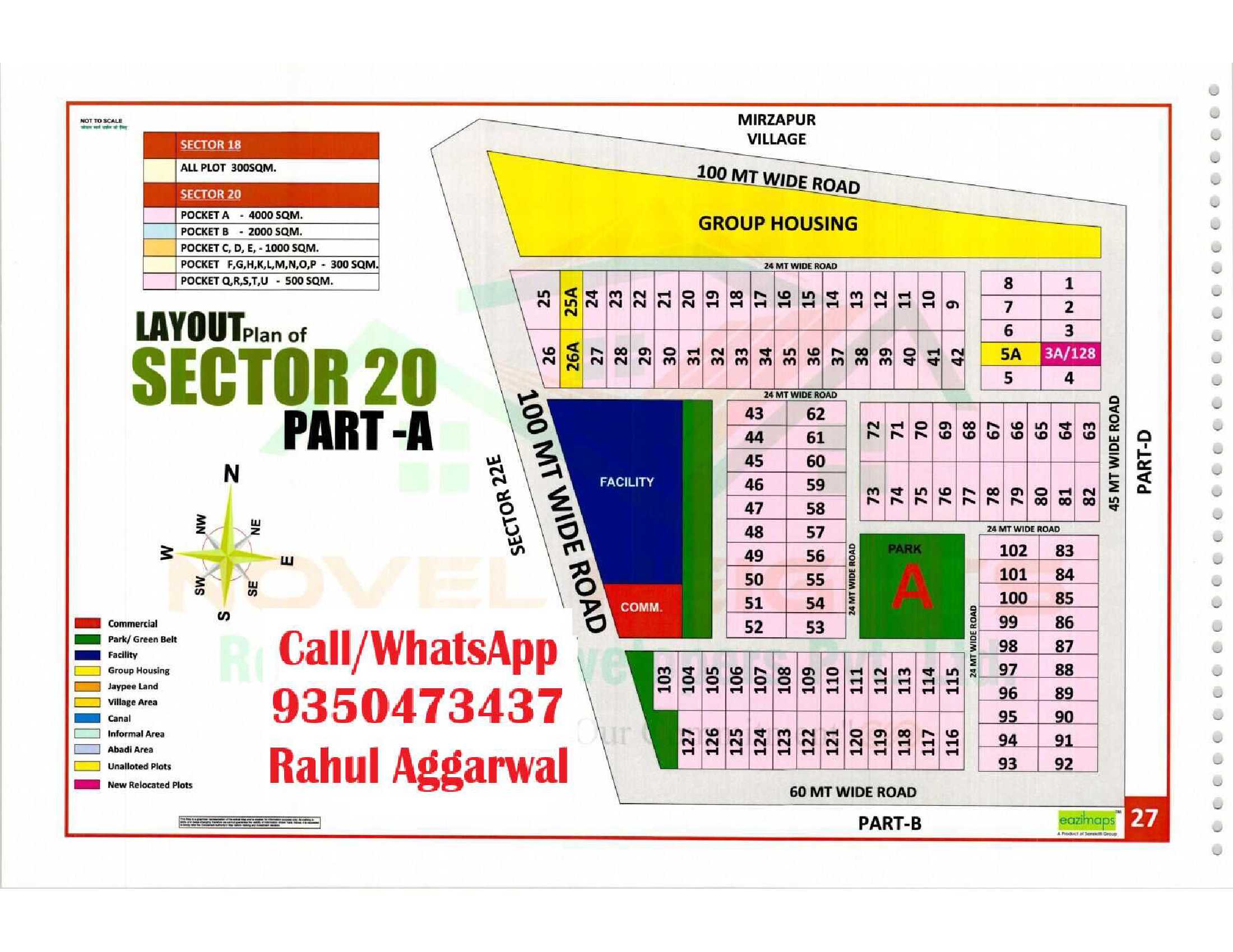 Sector 20 Pocket A Map