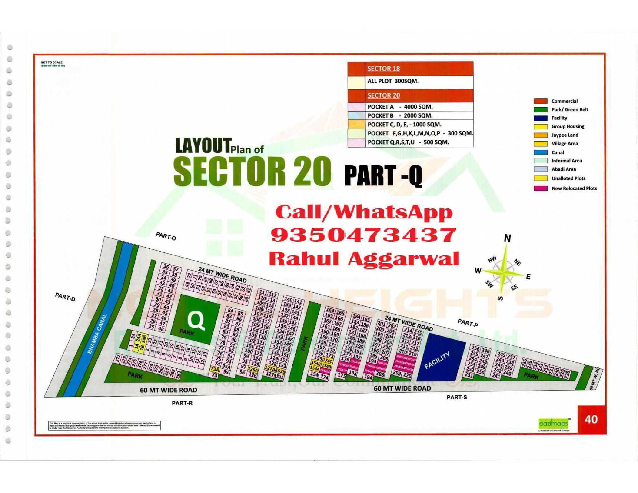 Sector 20 Pocket Q Map